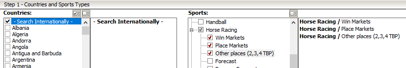 Horse Racing Market Locator