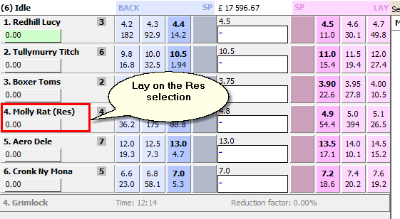 Lay on Res Greyhounds